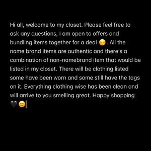 Welcome to my closet 🖤🖤